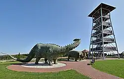 Wieża widokowa i Jurapark w Głobikowej