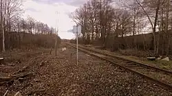 Widok od strony polskiej (marzec 2020)