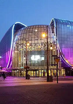 Galeria Katowicka w nocy