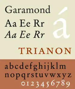 Garamond﻿(inne języki)