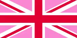 Flaga osób LGBT pochodzących z Wielkiej Brytanii