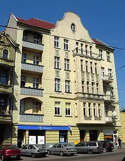 Elewacja od ul. Gdańskiej