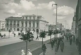 Widok ulicy w 1934