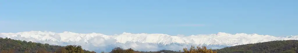 Góry Kaukaz od strony gruzińskiej