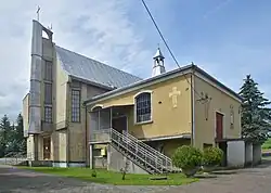 Kościół parafialny, elewacja północna