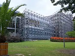 Palmiarnia z zewnątrz