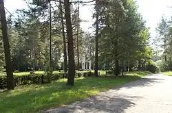 Pomnik tysięcy ofiar reżimów stalinowskiego i hitlerowskiego zamordowanych w klasztorze w Berezweczu