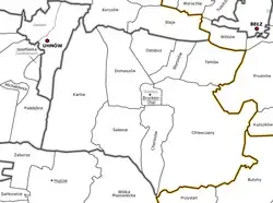 Plan gminy Bruckenthal