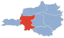 Położenie na mapie powiatu