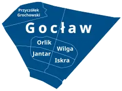 Plan Gocławia (dzielnicy Warszawy)