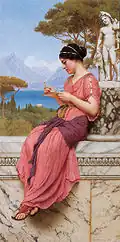 The Love Letter, 1913, John William Godward