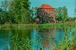 Zbudowana w czasach biskupa Macieja wieża zamku w Gołańczy