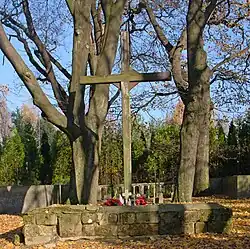 Widok na pomnik główny