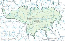 Plan Gorczański Park Narodowy