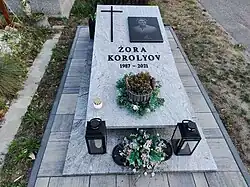 Miejsce spoczynku Żory Korolyova