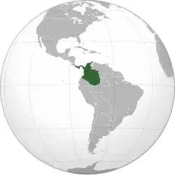 Mapa opisywanego kraju