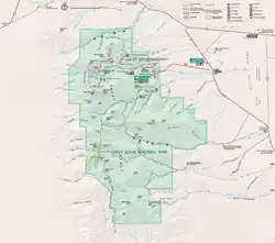 Plan Park Narodowy Wielkiej Kotliny