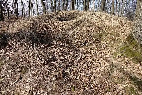 Doły po wykopaliskach