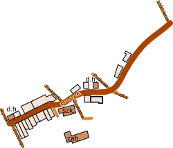 Plan przebiegu ulicy