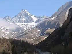 Widok na Großglockner z południa