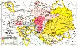 Rozwój terytorialny imperium Habsburgów