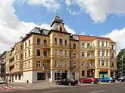 Narożnik z pl. Grunwaldzkim