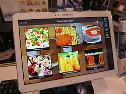 System POS na bazie tabletu