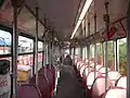 Wnętrze tramwaju GTL8 po modernizacji