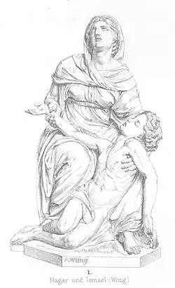 Hagar i Izmael (1854, 1874)