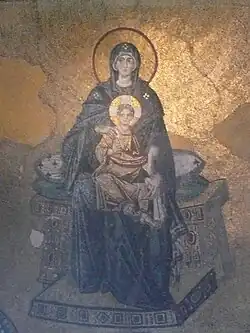 Matka Boska z Dzieciątkiem w głównej absydzie