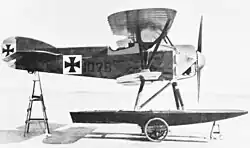 Niemiecki wodnosamolot Hansa-Brandenburg W.16
