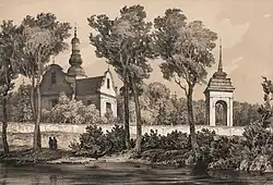 Kościół św. Anny na obrazie Napoleona Ordy