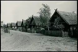 Zabudowa wsi w 1936 r.