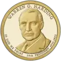 Harding 2 dollar