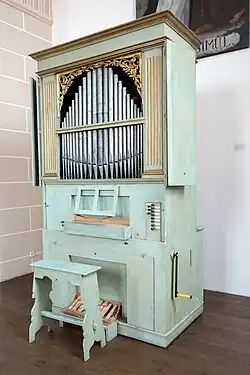 Włoskie organy odrestaurowane przez konserwatora Giovanniego Pradellę﻿(inne języki) i przekazane w 2009 do muzeum przez Archidiecezję Kolonii