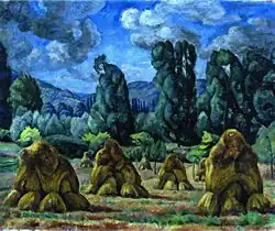 Józef Pankiewicz Sianokosy