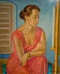 Portret Helen Parr Sloan, 1947, Delaware Art Museum