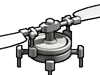 Tarcza sterująca w ustawieniu normalnym.