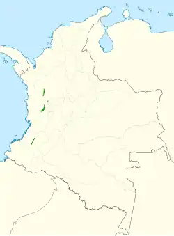 Mapa występowania
