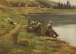 Henri Harpignies – Dzień prania