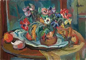 Martwa natura z kwiatami