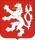 Herb mały Czech (1990–1992)