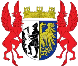 Historycznie używany wielki herb Bytomia