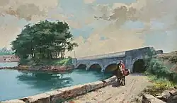 Stary most na rzece Agly w okolicach Perpignan