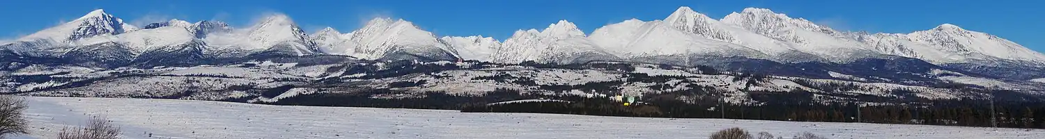 Słowackie Tatry Wysokie