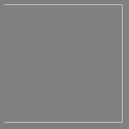 Animacja ośmiu kolejnych kroków krzywej