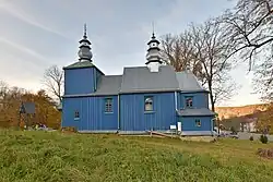 Kościół filialny w dawnej cerkwi w Hołuczkowie