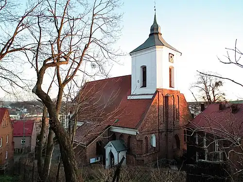 Widok ze wzgórza zamkowego