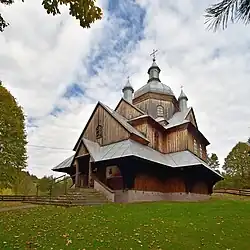 Cerkiew św. Mikołaja w Hoszowie (XX wiek), obecnie kościół filialny bł. Bronisławy