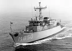 Holenderski niszczyciel min Alkmaar